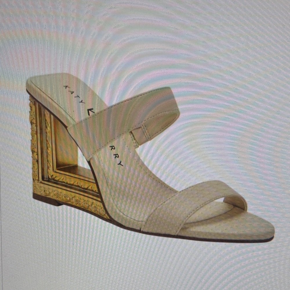 New Women’s Katy Perry Collections The Framung Wedge Two Band.  5.5